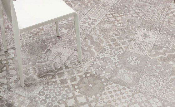 KEROS DECORADO BETON ACERO 60x60